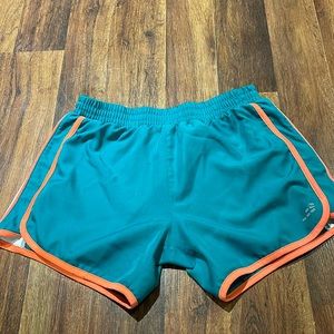 Blue athletic shorts , xL